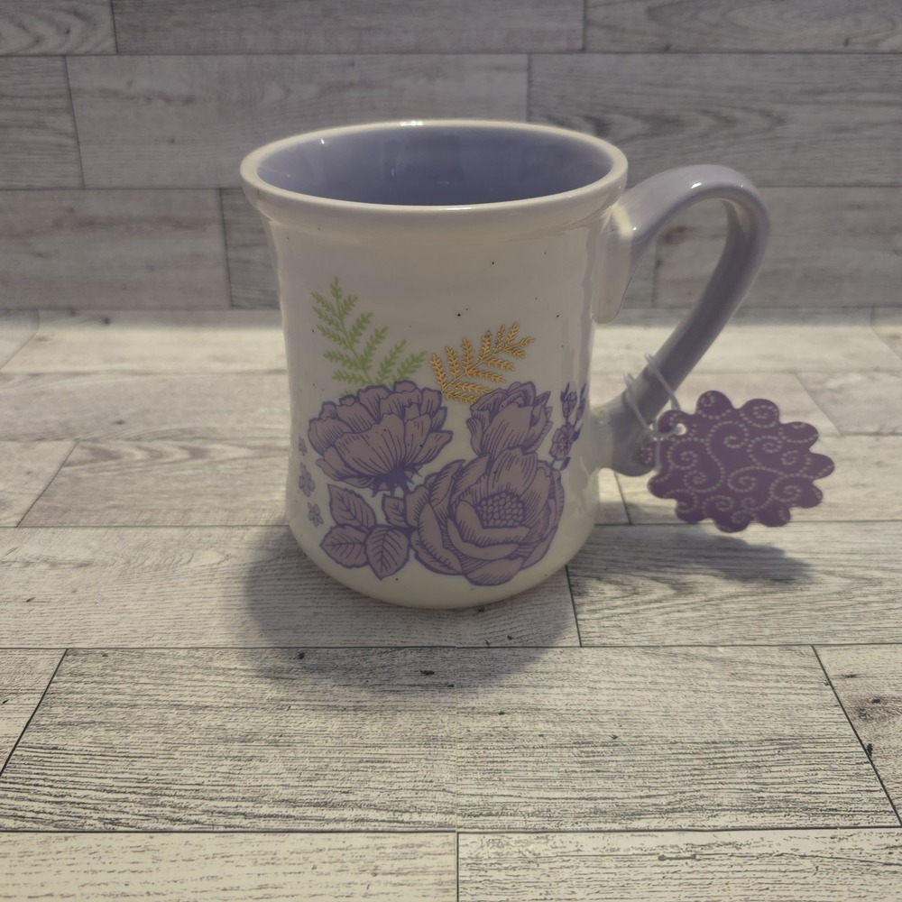 Seeds & Sunshine Floral Spring Summer Ceramic Coffee Tea Mug Drinkware Gift‎